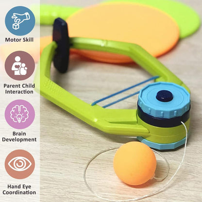 Hanging Table Tennis Self Training Indoor Gaming - Double Sparring Hanging Toys Parent Child Interaction Indoor Toys